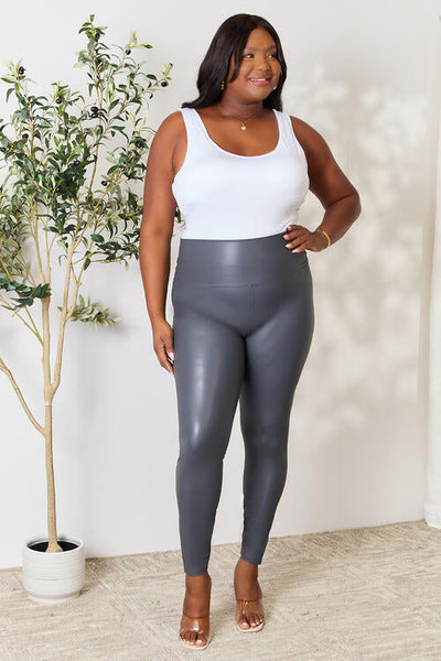 Lina| High-Waist-Leggings in Übergröße