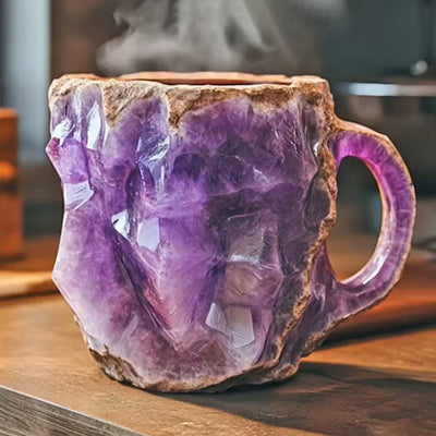 CrystalMug – Mineral Kristall Kaffee Tassen