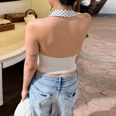 Fayna | Ärmelloses Neckholder-Top