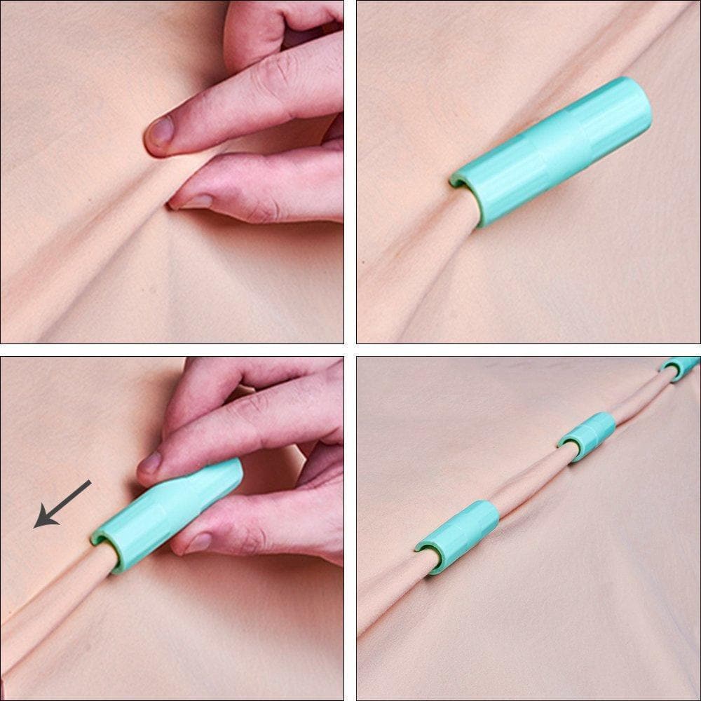 Bettbefestigung™ Verhindert das Verrutschen von Laken