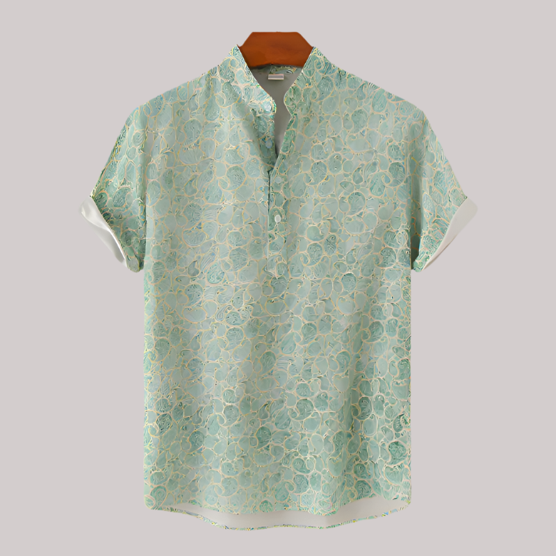 Bequemes geblümtes Sommerhemd - Giselher