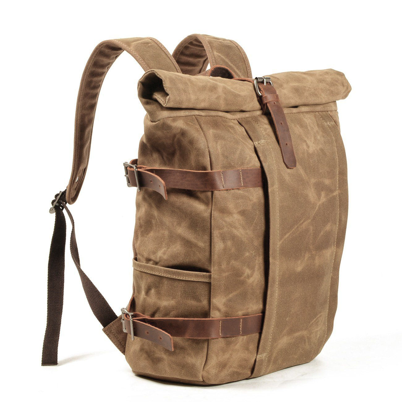Nottingham | Robuster Canvas-Motorrad-Rucksack mit stylischem Design