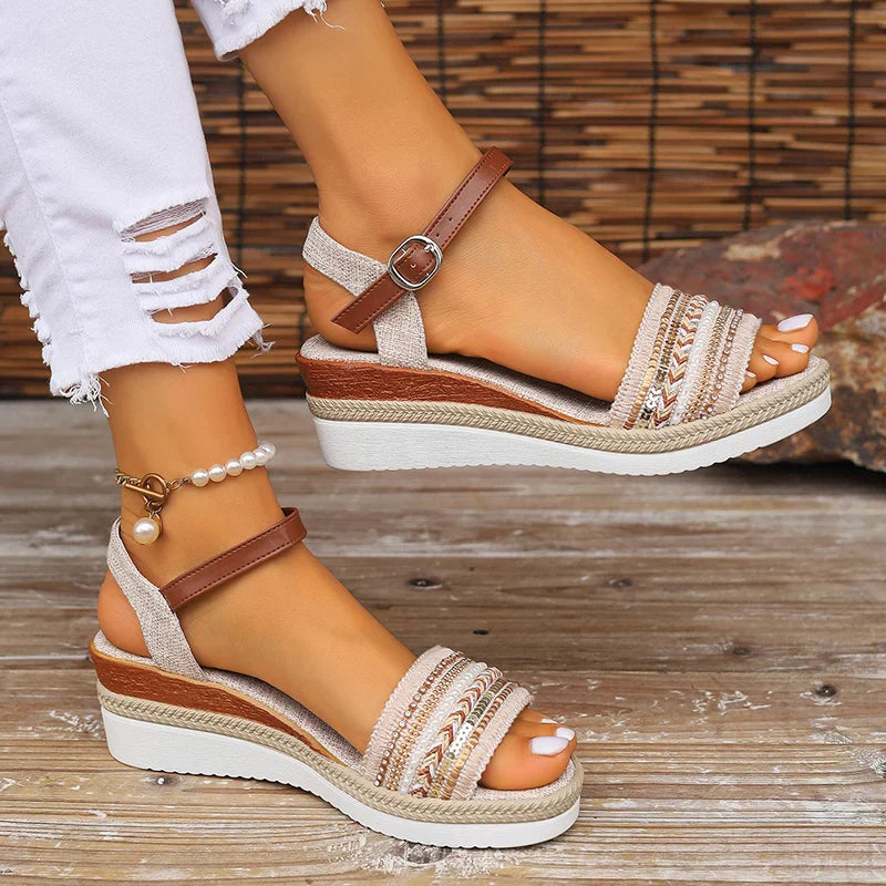Boho Frauen stilvolle Sommer Sandalen - Maureen
