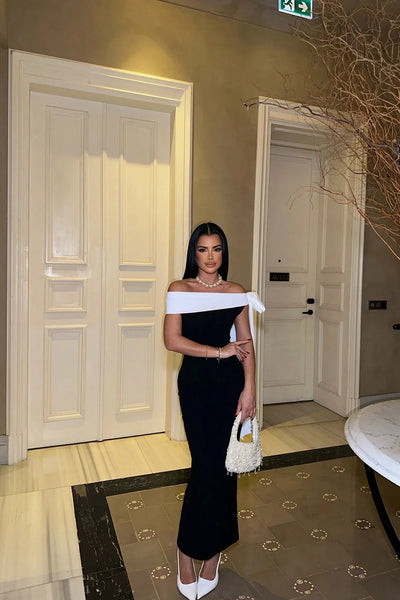 Emma | Elegantes Midikleid in zwei Farben