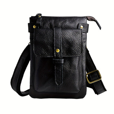 Sawyer | Stylische Vintage-Leder-Gürteltasche für Männer