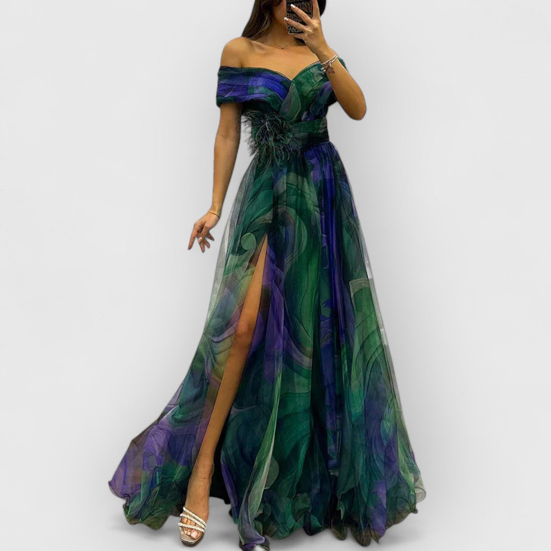 Rhea | Luxuriöses Maxikleid