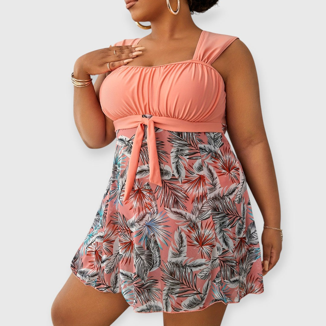 Tavira | Plus Size Tropen Tankini Set