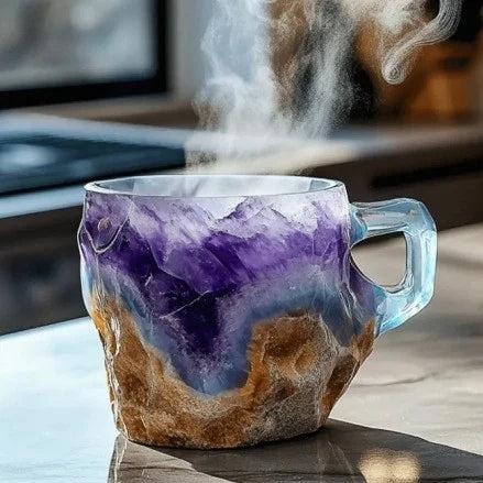 CrystalMug – Mineral Kristall Kaffee Tassen