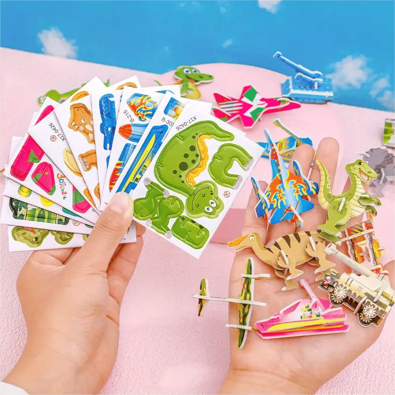 BrainBlox – 3D Cartoon-Puzzle für Kinder