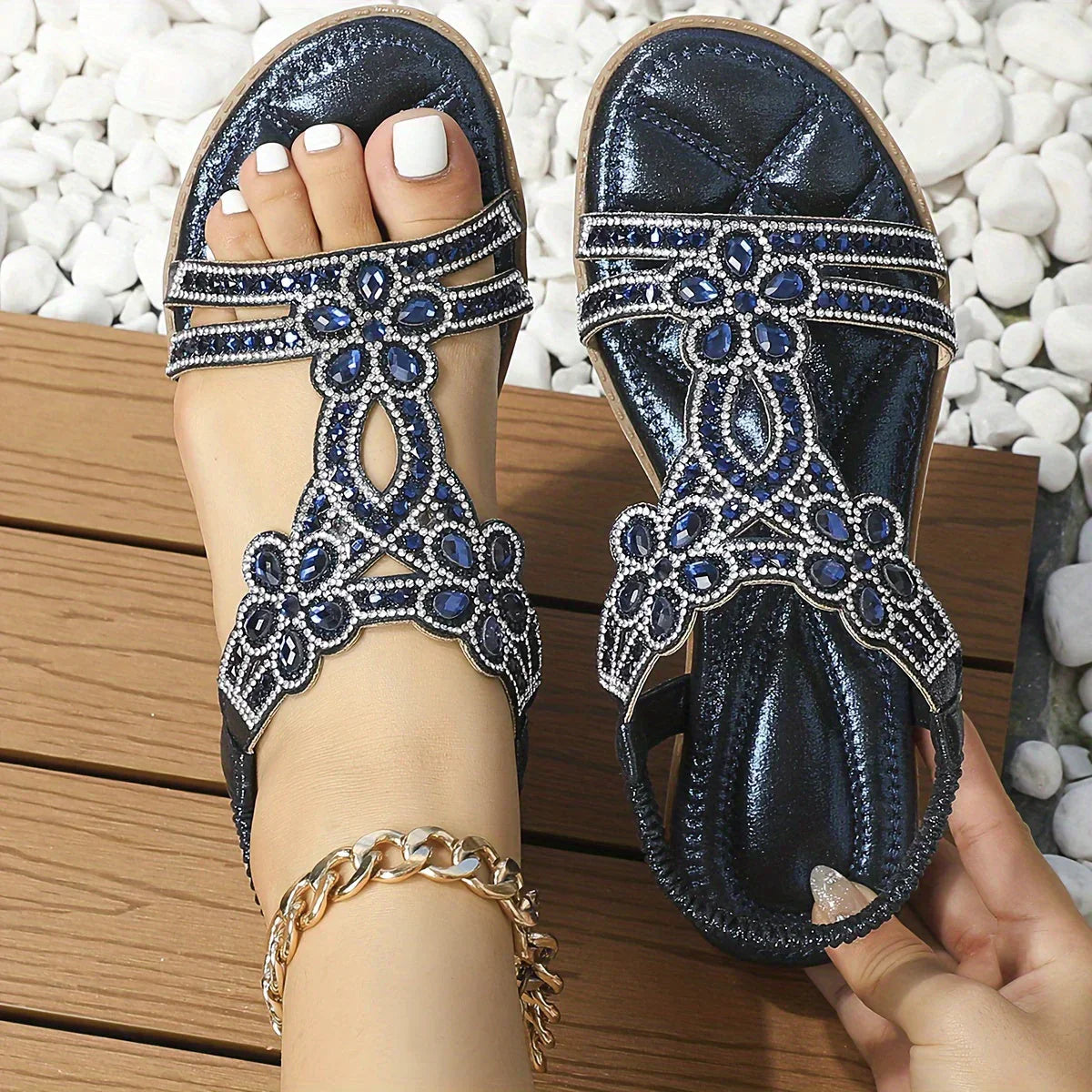 Myra® | Orthopädische Sandalen im Boho-Stil