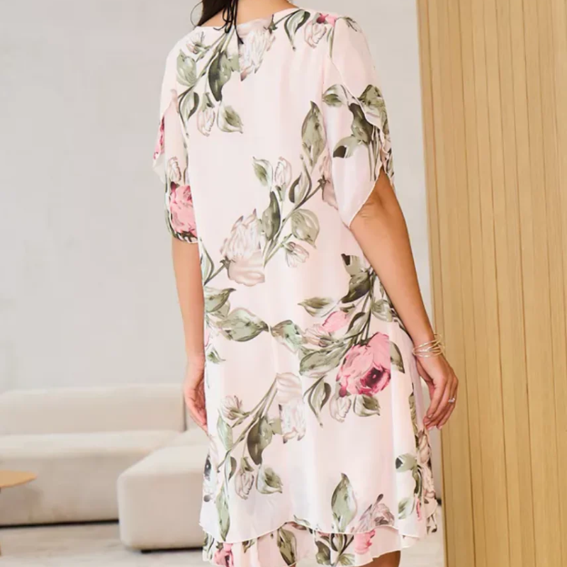 Mesa™ – Chiffon-Blumenkleid für Damen