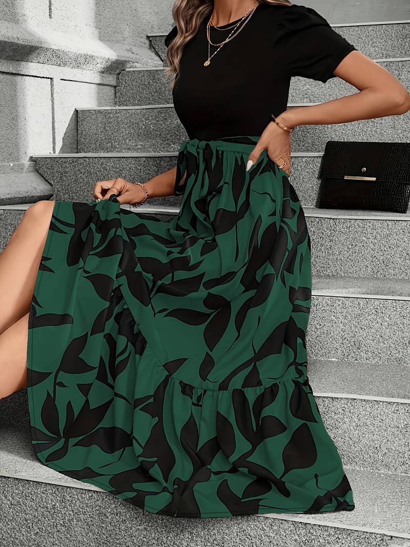 Claudia | Zeitloses Frühlingsblumen Damenkleid