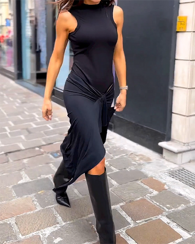 Vela™ - Ärmelloses Langkleid