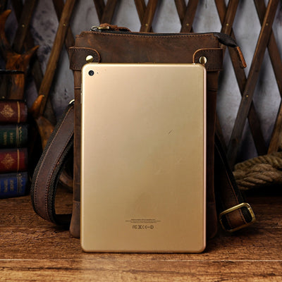 Sawyer | Stylische Vintage-Leder-Gürteltasche für Männer