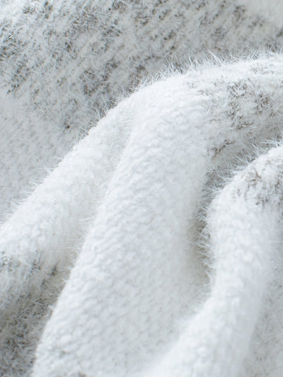 Gestreifter Rollkragenpullover für Damen | Gemütlich