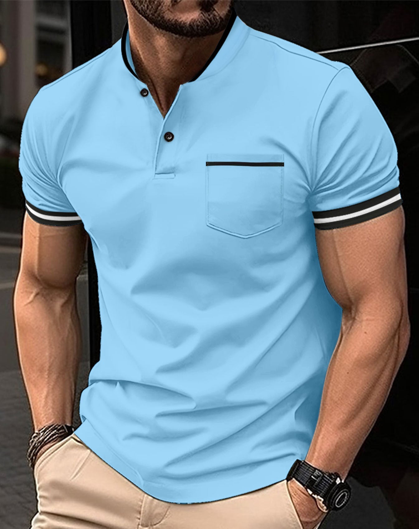 Teodor - Lässiges Herren-Poloshirt aus Baumwolle