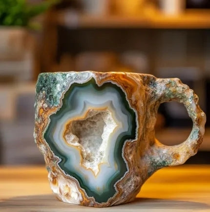 CrystalMug – Mineral Kristall Kaffee Tassen