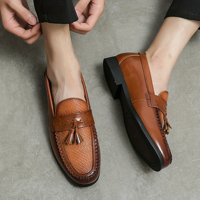 Vance | Klassische Leder Slipper für zeitlosen Stil