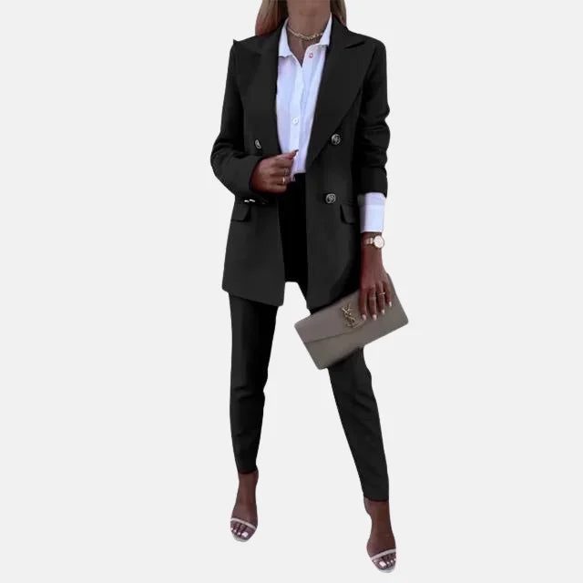 Damen Anzug Set mit Blazer und Hose