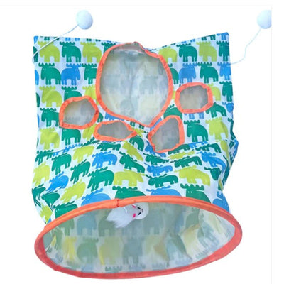 Endloser Spaß Tragbare Tunnel Tasche für Katzen