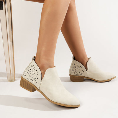 Luisa - Bequeme und orthopädische Schuhe aus veganem Leder