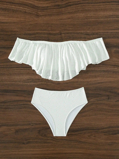 Esmeralda® | Off-Shoulder High Waist Badeanzug