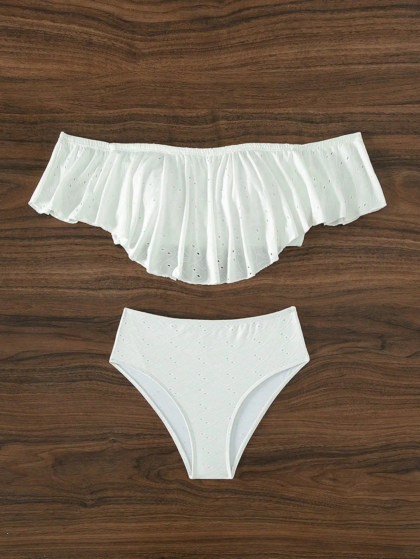 Hayley® | Off-Shoulder High Waist Badeanzug