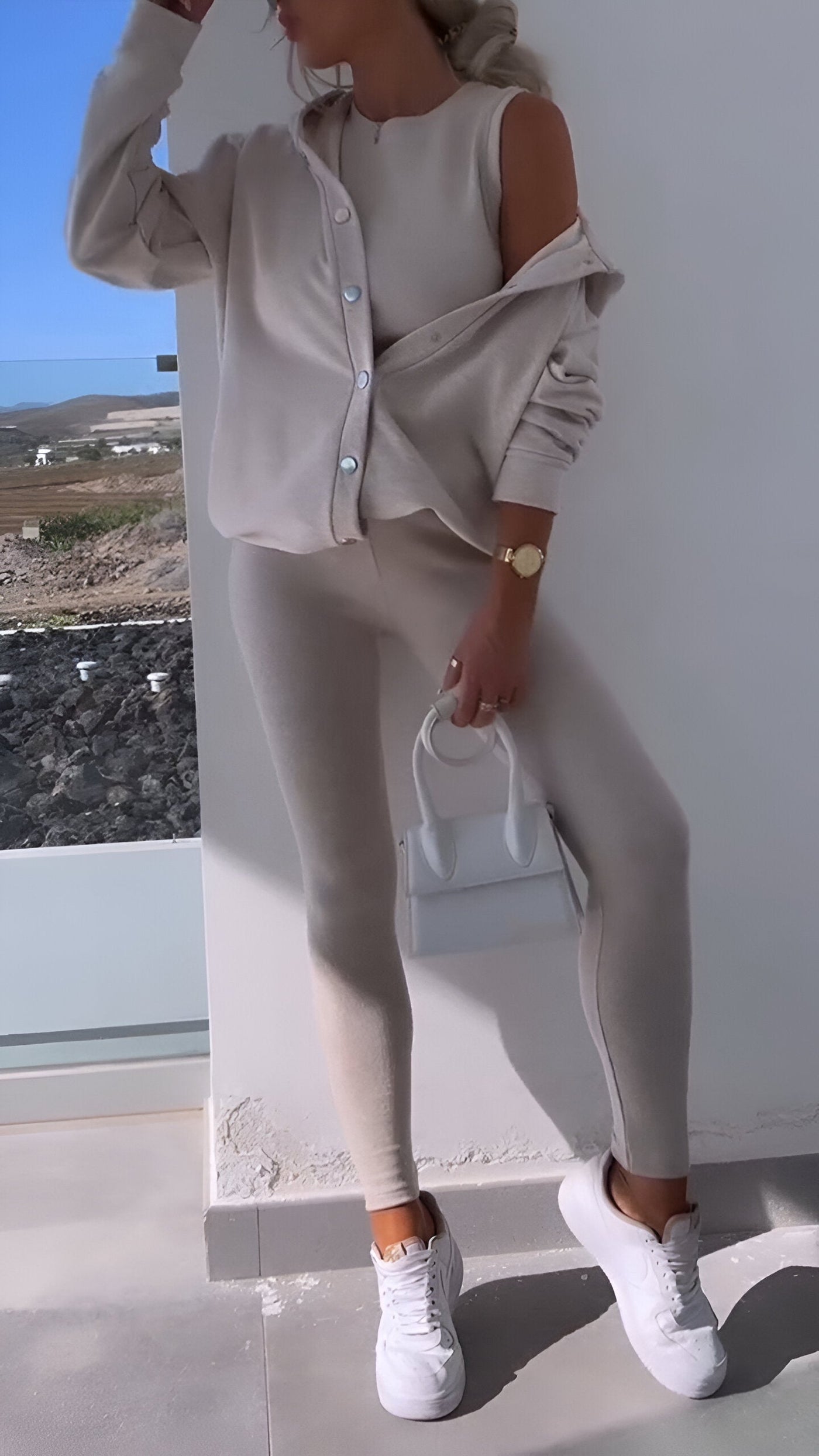 Iris | Bequemes Lounge-Set - Beinabdeckungen