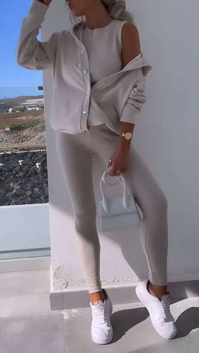 Iris | Bequemes Lounge-Set - Beinabdeckungen