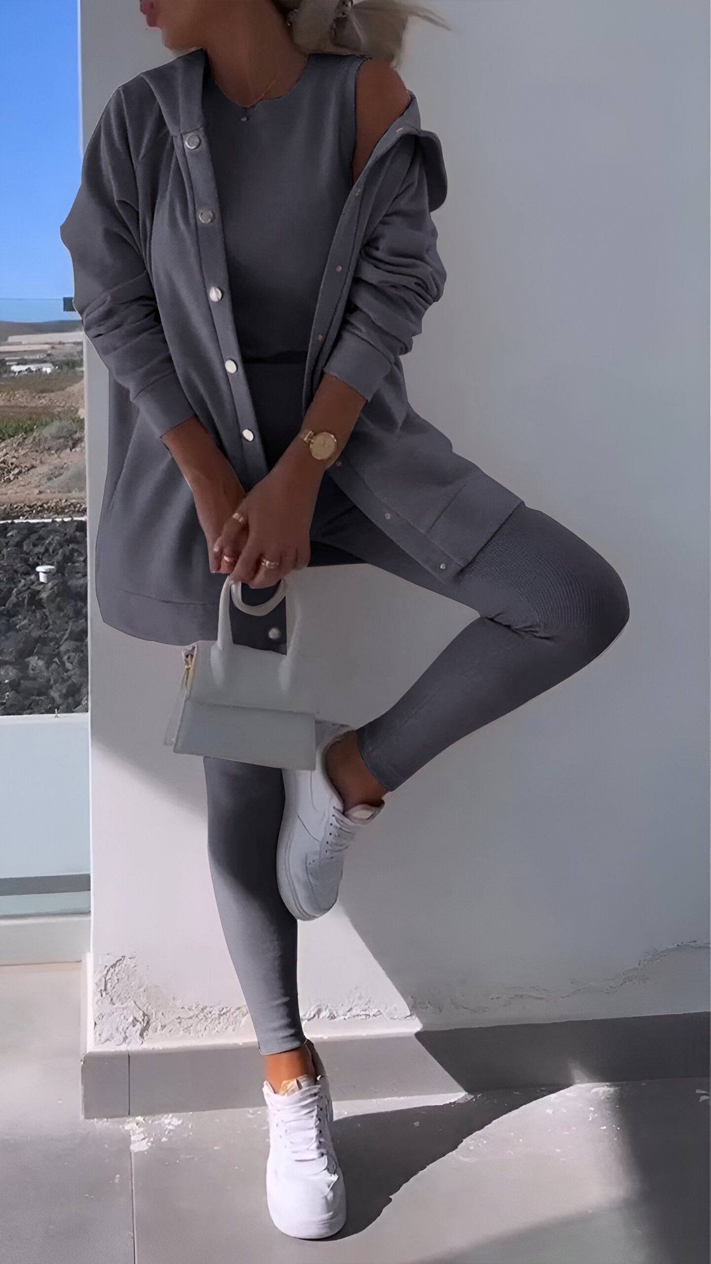 Iris | Bequemes Lounge-Set - Beinabdeckungen