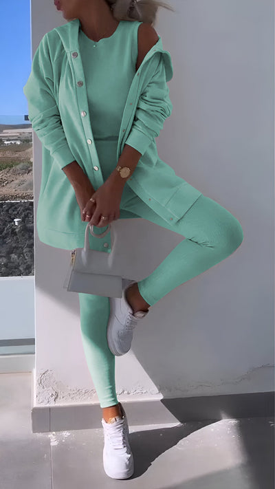 Iris | Bequemes Lounge-Set - Beinabdeckungen