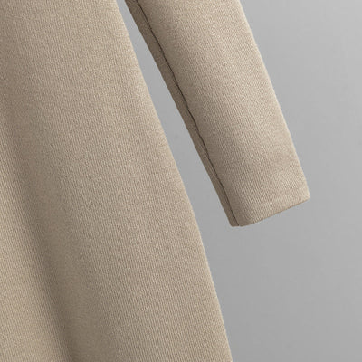 Strickkleid mit Schlitz für Damen