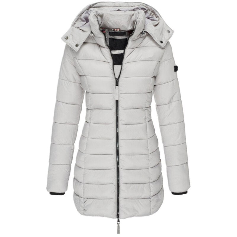 HOLGA - WARME DAMEN JACKE IM WINTERSTIL