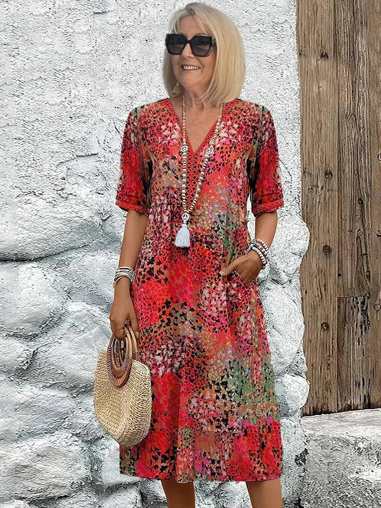 Giulia™ | Lebhaftes Kleid
