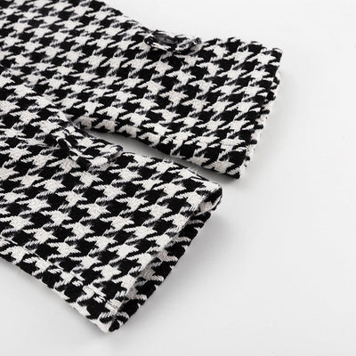 Amilie | Damen Trenchcoat im Glencheck-Muster