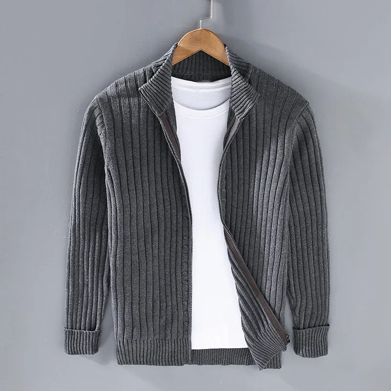 LORENZO™ - STRICKJACKE MIT REISSVERSCHLUSS