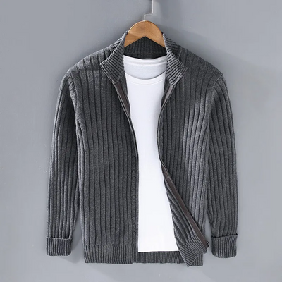LORENZO™ - STRICKJACKE MIT REISSVERSCHLUSS