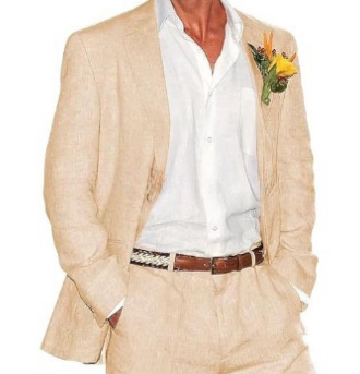 Herren Leichter Hochzeitsgast Anzug | 2-Teilig