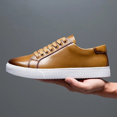 Clint | Stylische Herren-Leder-Sneaker für Komfort und Langlebigkeit