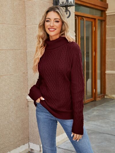 CosyStyle - Rollkragenpullover für Damen mit langen Ärmeln