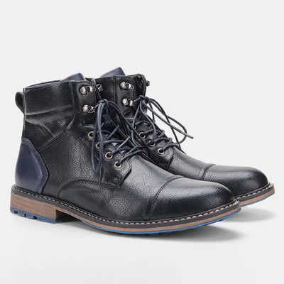 Dallas | Luxuriöse handgefertigte Leder-Oxford-Stiefel für Herren