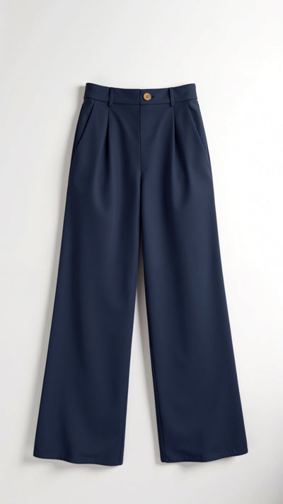 Emma Hose mit weitem Bein