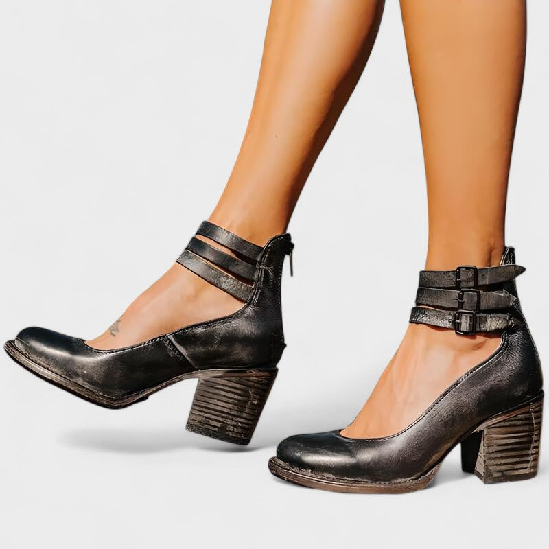 Ignes™ – Orthopädische Ledersandale für Damen