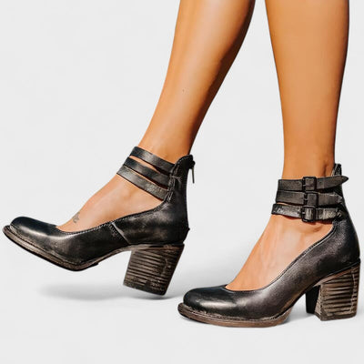 Ignes™ – Orthopädische Ledersandale für Damen