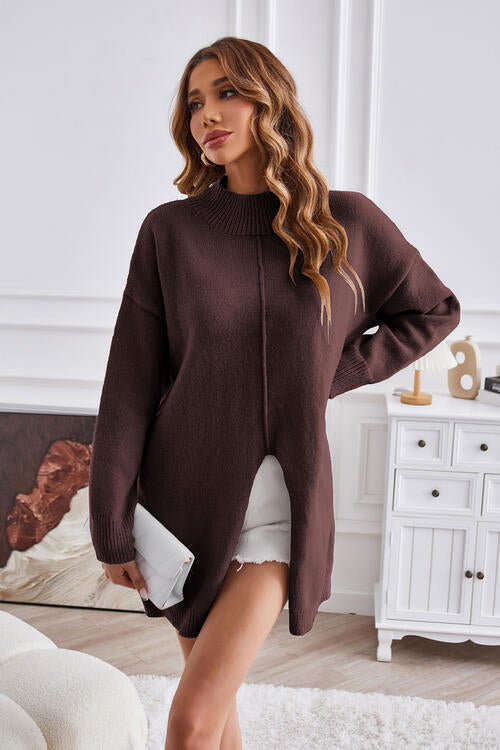 ChicPullover - Langarm-Pullover mit Rundhalsausschnitt