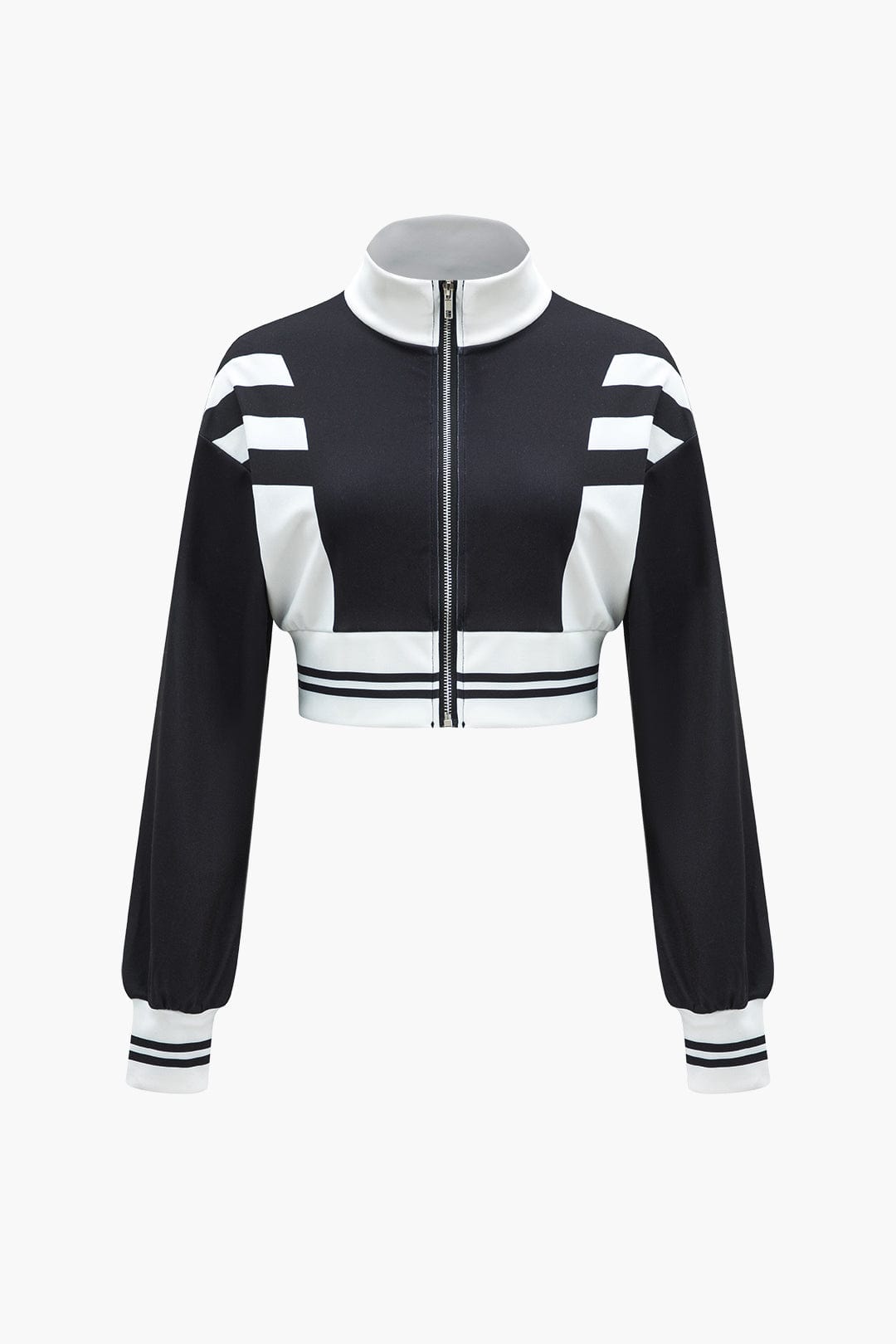 Christa | Sportliches Zweiteiler-Set mit Cropped-Jacke & weiter Hose