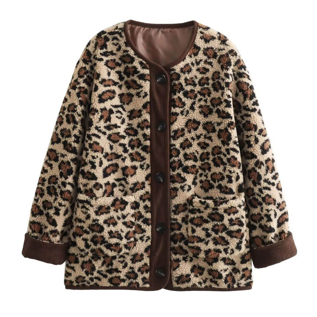 NOEMI I LEOPARDENJACKE