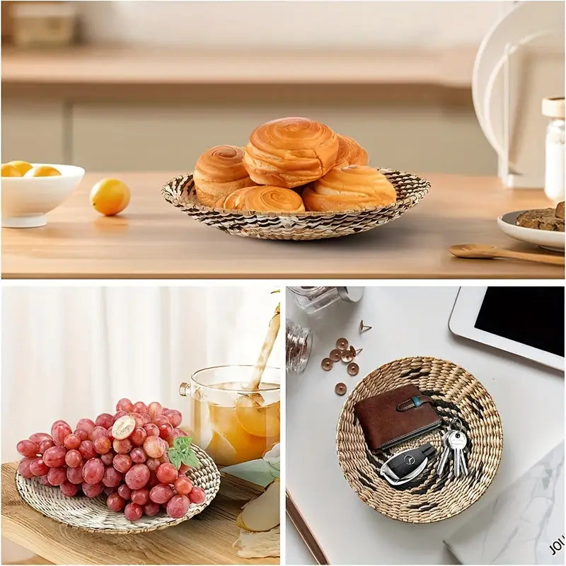 Zendoo | Glamora Boho Rattan Wandkorb