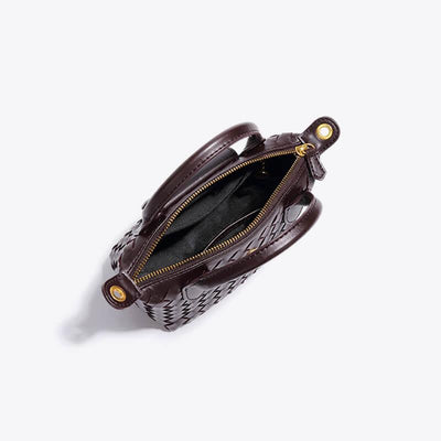 Geflochtene Mini-Tasche Damen – Kompakte Crossbody Bag mit Schulterriemen