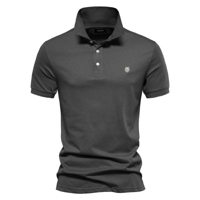 James | Zeitloses, schmal geschnittenes Herren-Poloshirt